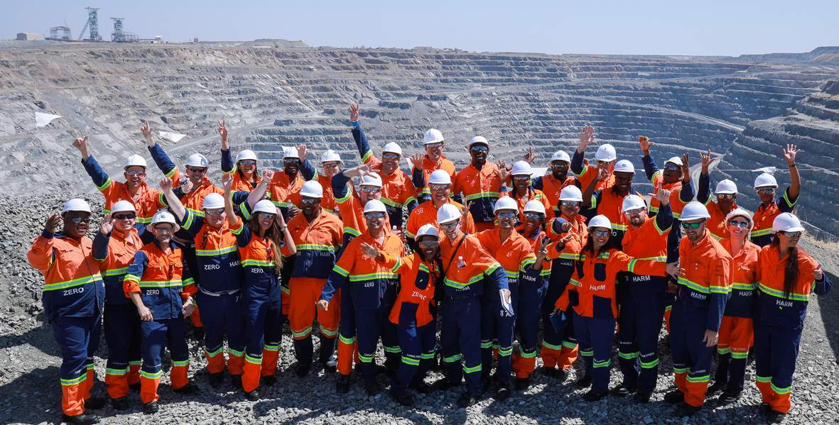 young diamantaries at de beers venetia mines